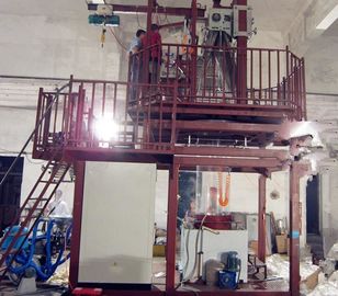 چین کارخانه فیلم با کارخانه با ماشین دوقلو Wing Machine خروجی 90-110 کیلوگرم / H تامین کننده